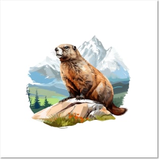 Marmot Posters and Art